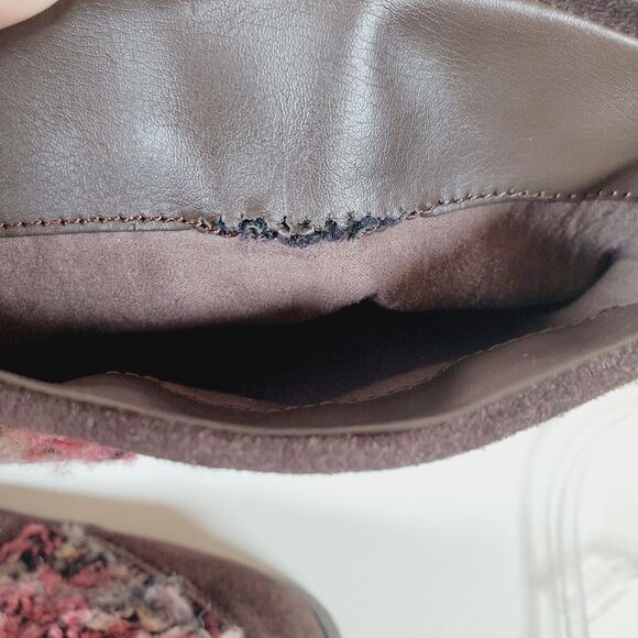 Toms Women's Suede Boots Size 9 Brown Slouchy Sweater Knit Mid-Calf Boho Serra - Picture 11 of 11